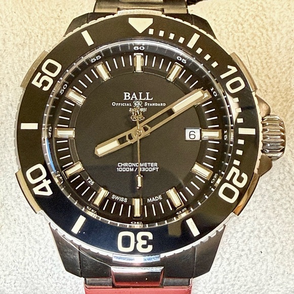 Ball Other - Ball Engineer II Hydrocarbon DeepQuest Date Designer Diver Mens Watch.
